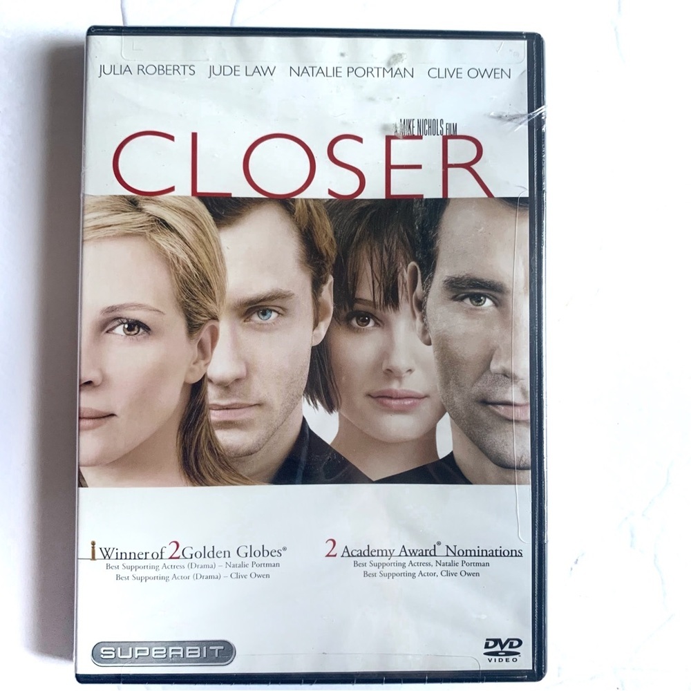 Closer DVD New